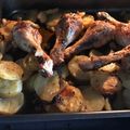 El cooksnap de gemma.sg cuando hizo Jamoncitos de pollo y patatas al horno con sobrasada.