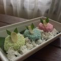 Cooksnap dari difa rachmayanti untuk resep Putu bambu pandan kukus tanpa bambu