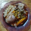 El cooksnap de Nena Saldaña Rocha cuando hizo Pechuga de pollo y muslos a la portuguesa.
