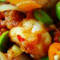 รูป Cooksnap ของ คุณครู มีเกียรติ เวสารัช (ครูต้นดนตรี) เมื่อเขาทำ กุ้งผัดกะปิใส่สะตอ