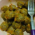 Cooksnap dari Hildaa Muhsen untuk resep Pentol Daging Pedas