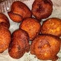 El cooksnap de Mariana Morales cuando hizo Buñuelos de naranja y miel.