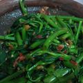 Cooksnap dari Ria untuk resep Rujak kangkung cirebon