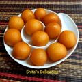 Shital Muranjan's cooksnap of when they made गुलाबजाम (gulab jamun recipe in marathi).