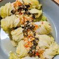 รูป Cooksnap ของ ครัวนุ้งแคท เมื่อเขาทำ ผักกาดขาวห่อหมูสับวุ้นเส้นนึ่งมะนาว vermicelli w/ minced pork wrapped in Chinese cabbage lemon sauce