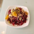 陽光 的 茴香與甜菜根菜絲沙拉 cooksnap