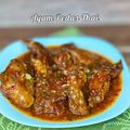 Cooksnap Sesimple Loralin semasa beliau membuat Ayam Masak Thai.