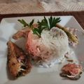 El cooksnap de Ana Claudia Acosta cuando hizo Arroz con sardinas.