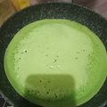Cooksnap dari Liska Ummu Sahlah untuk resep 70. Martabak Manis Pandan Teflon