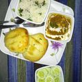 Shipra Goyal's cooksnap of when they made Paw bhaji.