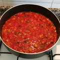 El cooksnap de Juan Jose Mari cuando hizo Pisto con calabacín.