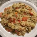 El cooksnap de Julieta Luna cuando hizo Guisito de arroz vegetariano.