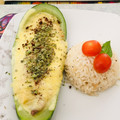 El cooksnap de Andrés Lndrs Trrs cuando hizo Zapallo italiano relleno vegetariano.
