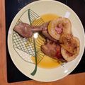 El cooksnap de Belen cuando hizo Cuartos traseros de pollo asados al horno con patatas panaderas.