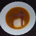 El cooksnap de MariCarmen cuando hizo Sopa de tomate 🍅 con almejas.