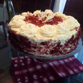 El cooksnap de Paula Esquivel Rauch cuando hizo Tarta terciopelo rojo (red velvet cake).