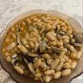 El cooksnap de Eduardo Agudo Alba cuando hizo Alubias blancas con chirlas.