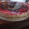 El cooksnap de Luis Zarate cuando hizo Chessecake de frutos del bosque.