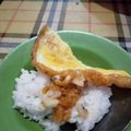 Cooksnap dari T Ariwangi untuk resep Mpasi ~ Nasi tim udang & telur orak arik (9m+)