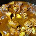 El cooksnap de Ery Rogz cuando hizo Carne de cerdo en salsa de chile pasilla con papa.