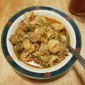 jwkeating3's cooksnap of when they made chicken shrimp and sausage gumbo.