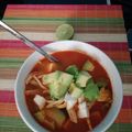 El cooksnap de Gabriela cuando hizo Caldo Tlalpeño auténtico.