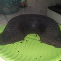 Cooksnap dari Ria Apriana 56j untuk resep Bolu Ketan Hitam Kukus no Mixer
