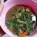 Cooksnap dari ida bunda danish untuk resep Tumis Kangkung Balacan / Kangkung Terasi