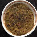 Vidhya Halvawala's cooksnap of when they made Palak Paratha.