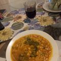 El cooksnap de Camila Parisi cuando hizo Porotos con rienda al estilo de la abuelita Adriana.