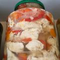 El cooksnap de fernndo Pandolfo cuando hizo Escabeche de pollo para conservas.