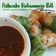 Cooksnap Nurul Huda Resad semasa beliau membuat Vietnamese Spring Rolls with peanut sauce.