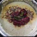 Rani N's cooksnap of when they made தேங்காய்ச் சட்னி(coconut chutney recipe in tamil).