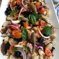 il Paola Catalano quando ha preparato Panzanella “Toscana”