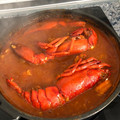 El cooksnap de Cristina FzAa cuando hizo Arroz con bogavante 🦞.