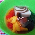 Cooksnap dari Ien Sri Nuraini untuk resep Es Puding + Buah Leci & Nanas