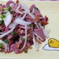 靜玥兒 的 涼拌洋蔥鴨賞(簡單料理) cooksnap