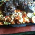 El cooksnap de Daniel Salem cuando hizo Carne al horno con verduras.