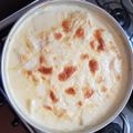 El cooksnap de Brenda Lerena cuando hizo Papas al horno en salsa blanca.