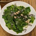Grace Wang 的 山蘇炒香麻醬(簡單料理) cooksnap