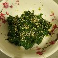 Cooksnap dari Nanda Merynda untuk resep Side Dish: Sigeumchi Namul / Lalapan Bayam ala Hanamasa