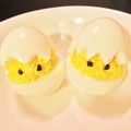 そらいろ猫's cooksnap of when they made 【ひよこのデビルドエッグ】イースターに！.