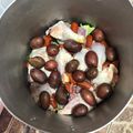 El cooksnap de Victor Rodrigo Cruces cuando hizo Curanto en olla.