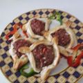 El cooksnap de Juan Manuel Bovo cuando hizo Empanadas Árabes.