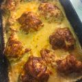 Diána Foki Cooksnap-ja, amikor elkészítette a(z) Tejfölben sült sajtos csirkecombok receptet.