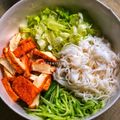 Cooksnap của Nguyễn Hoàng Yến khi họ làm theo món Bún trộn chay