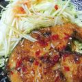 Cooksnap của Rose Truong khi họ làm theo món Cá Đối chiên mắm xoài