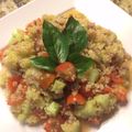 El cooksnap de Rebeca cuando hizo Tabulé de Quinoa.