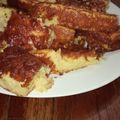 El cooksnap de Marita Pissurno cuando hizo Fainá de queso avena y leche en polvo.