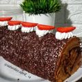 Cooksnap dari Saturday.april_14 untuk resep Mocca Nougat Roll Cake